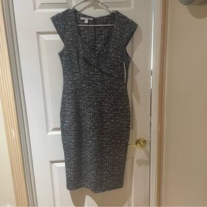 NWT Maggy London Size 12 Black White Dress